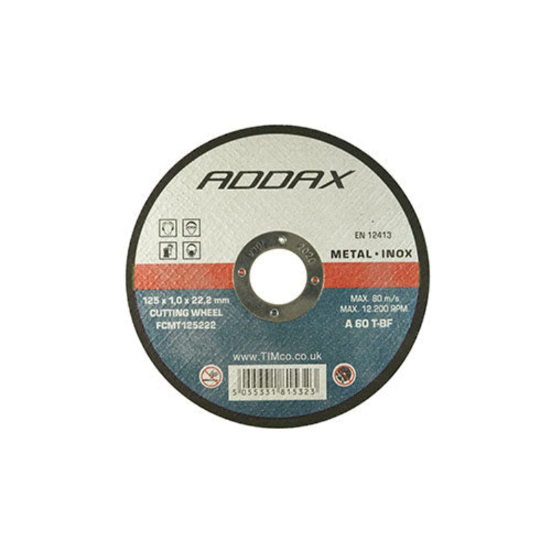 Timco Bonded Abrasive Disc – For Cutting 230 x 22.2 x 1.9 – 25 Pieces