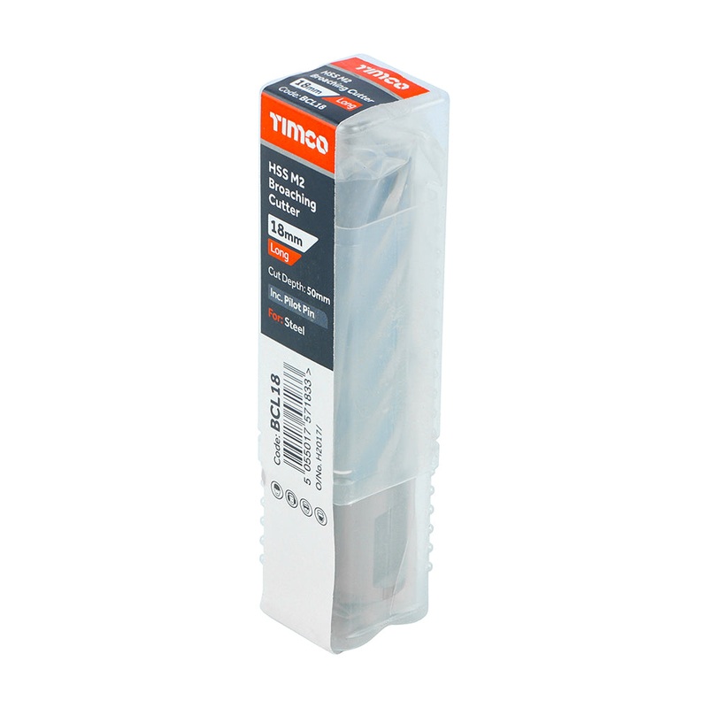 Timco Broaching Cutter – Long 18 x 50