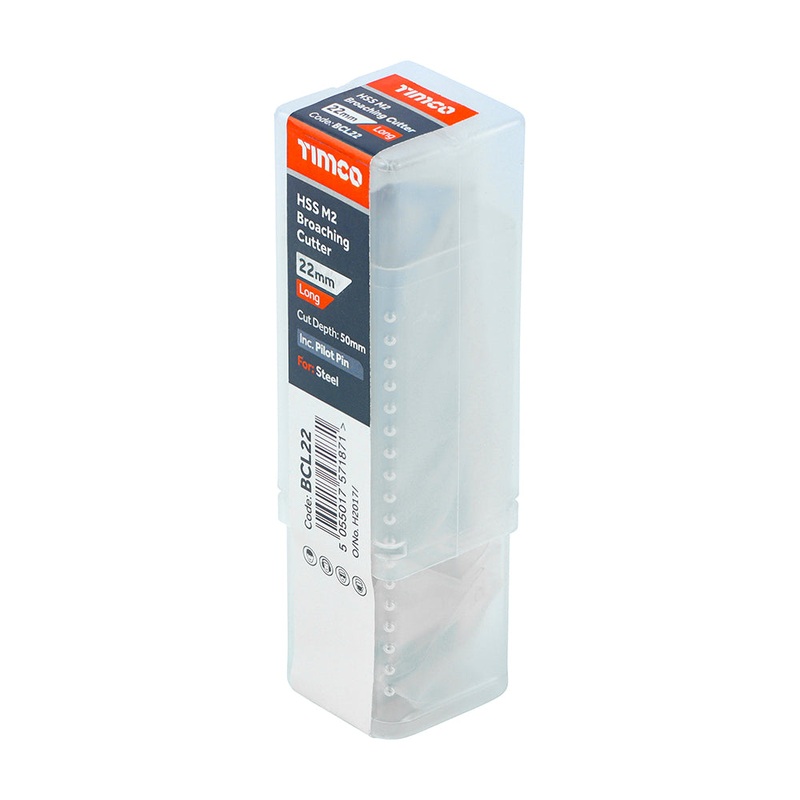 Timco Broaching Cutter – Long 22 x 50
