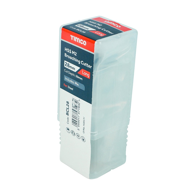 Timco Broaching Cutter – Long 28 x 50