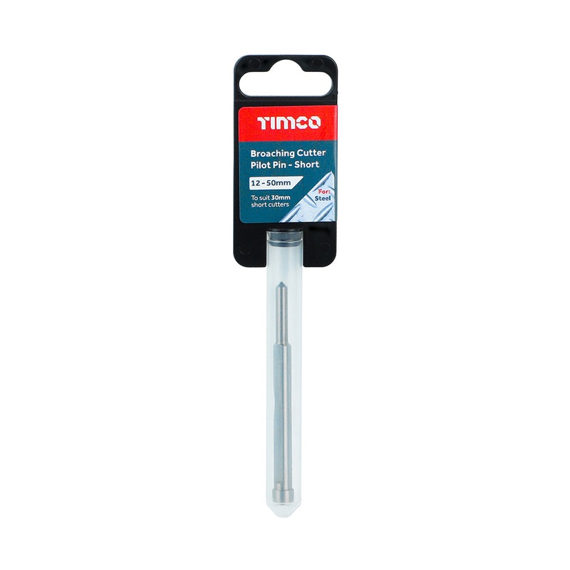Timco Broaching Cutter Replacement Pilot Pin 6.35 x 79