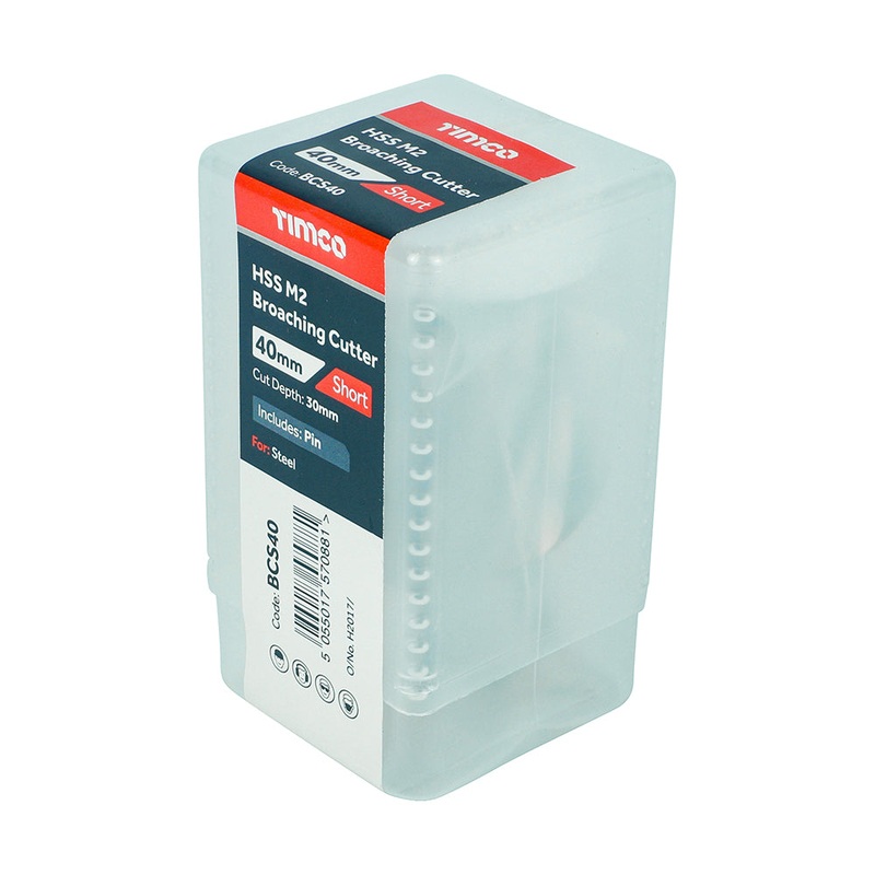 Timco Broaching Cutter – Short 40 x 30