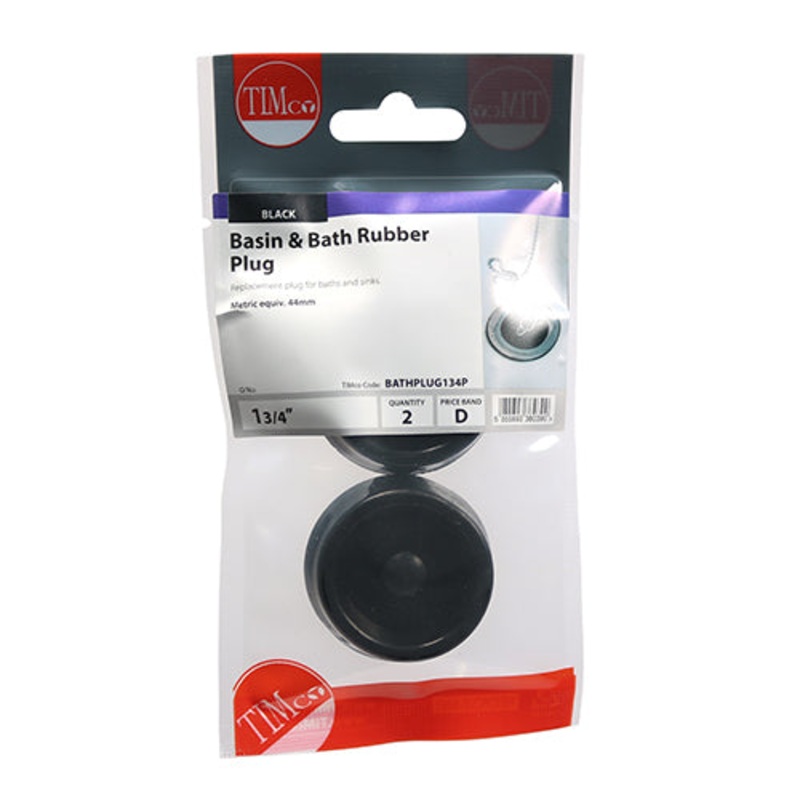 Timco Bath & Sink Plugs 1 3/4
