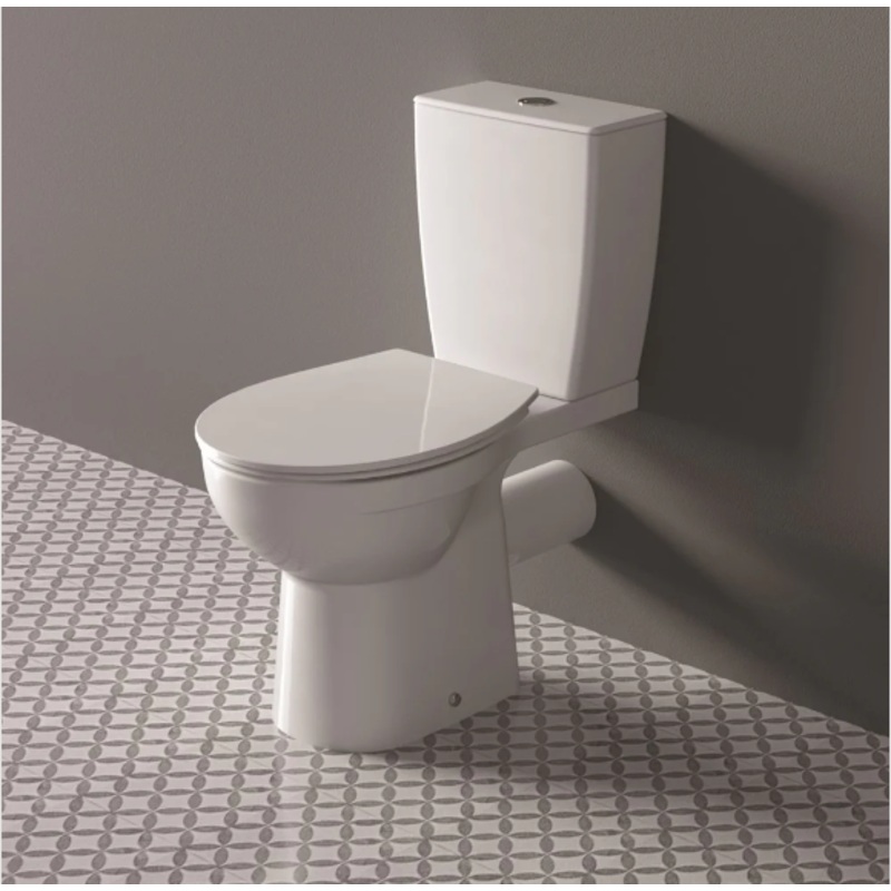 TIRSO Raised Pan, DF Cistern & Seat Pack