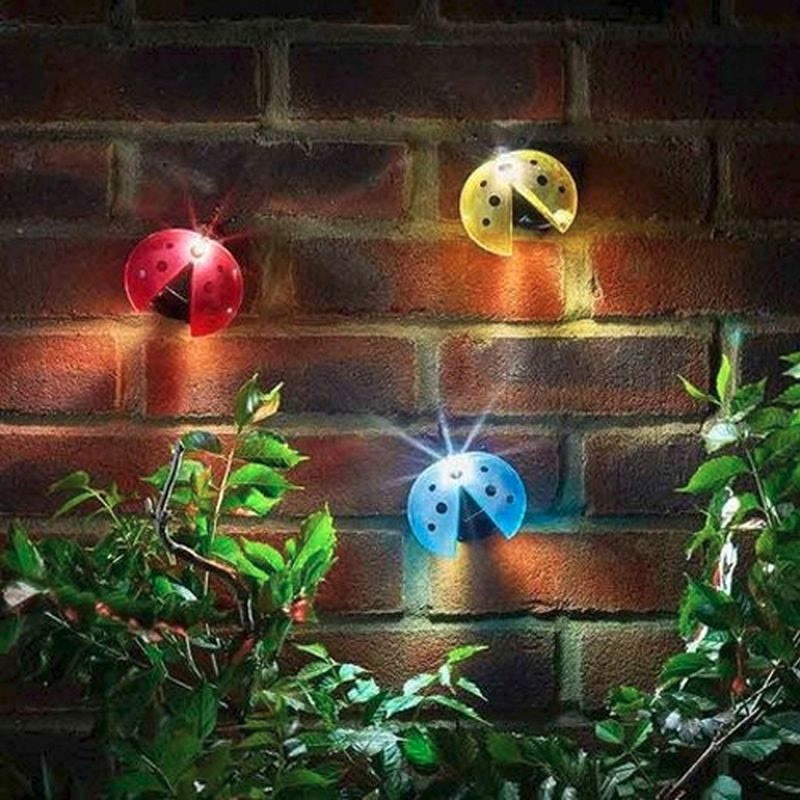 Lady Bug Solar Light – Red