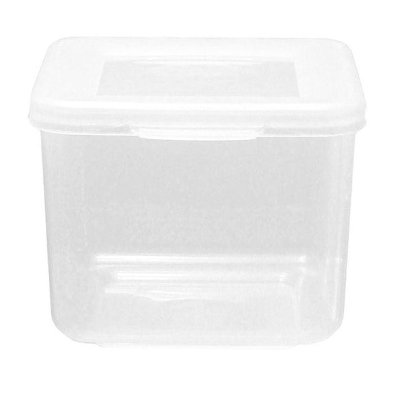 Plastic Food Container Square 300ml – Clear by Beaufort