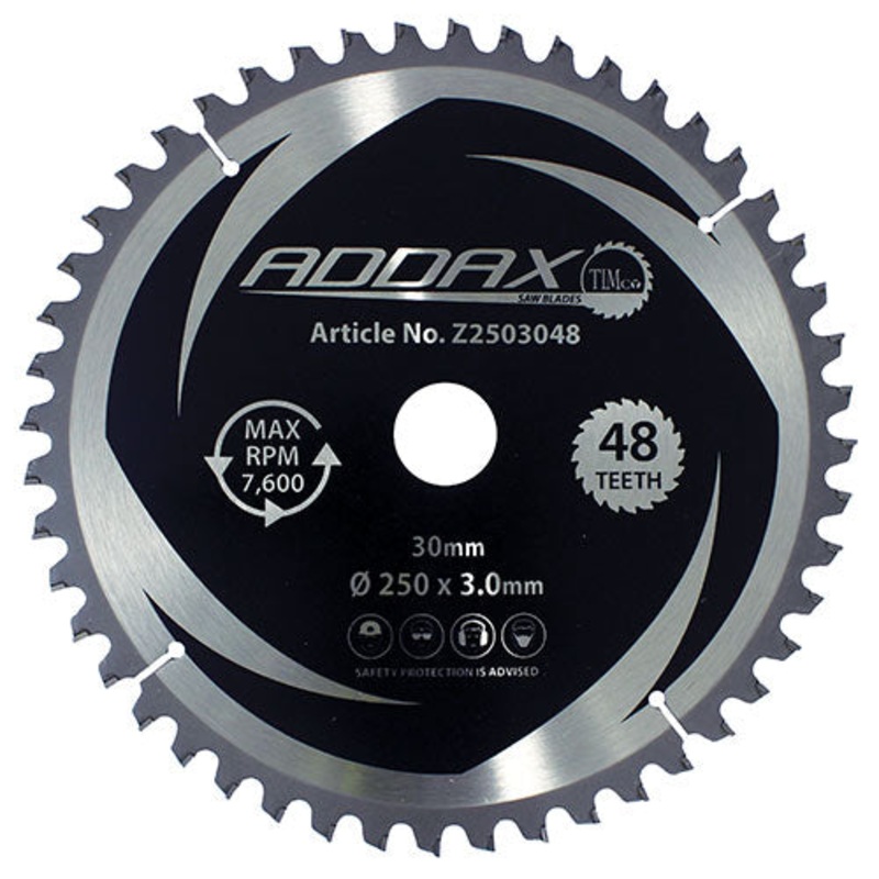 Timco 0 Mitre Saw Blade 250 x 30 x 48T
