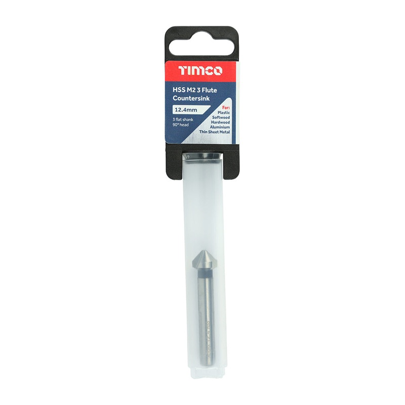 Timco 3 Flute Countersink 12.4mm