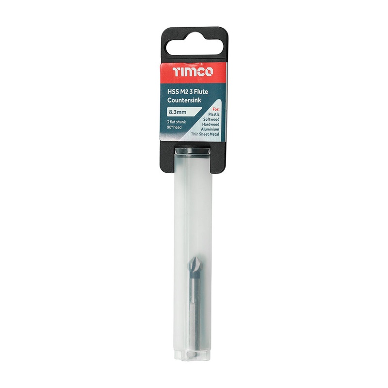 Timco 3 Flute Countersink 8.3mm