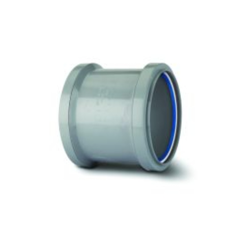 110mm Soil Slip Coupler Double Socket – Polypipe (Grey) – SH45G