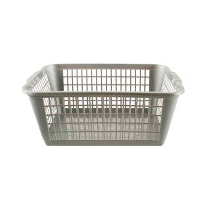 Plastic Basket 6.6 Litres – Grey by Premier