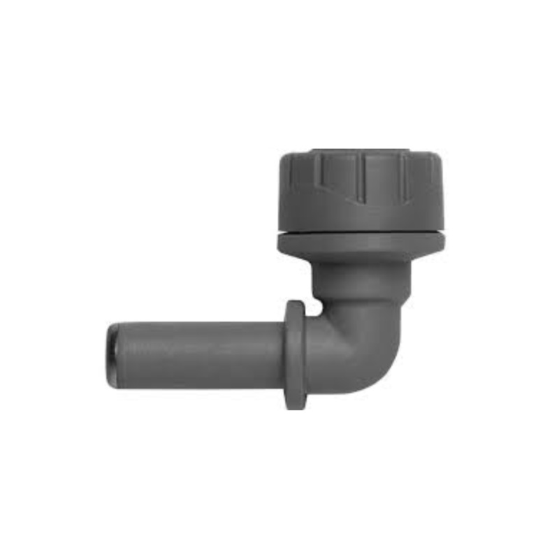 Polyplumb 15mm Spigot Elbow – Polypipe (Grey) – PB1015