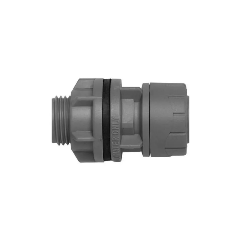 Polyplumb 15mm x 1/2 Tank Connector – Polypipe (Grey) – PB3815