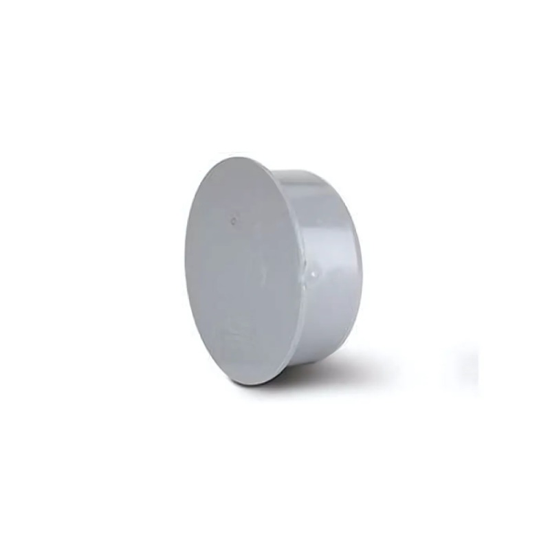 110mm Socket Plug – Polypipe System 2000 (Grey) – SH46G
