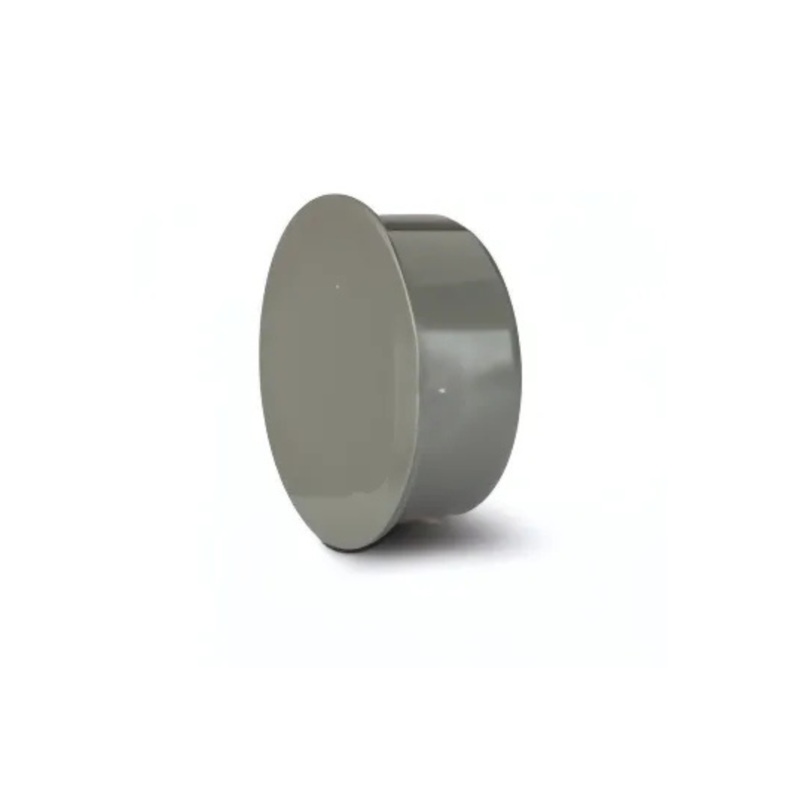 160mm Socket Plug – Polypipe System 2000 (Grey) – SH666SG