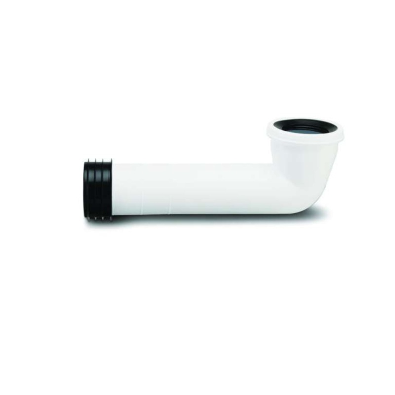 390mm x 110mm 90 S Kwickfit Long – Polypipe (White) – SK50