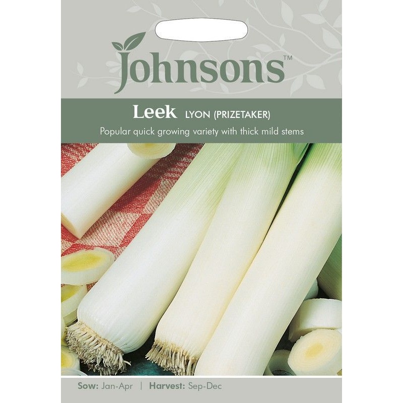 Johnsons Leek Lyon Prizetaker Seeds