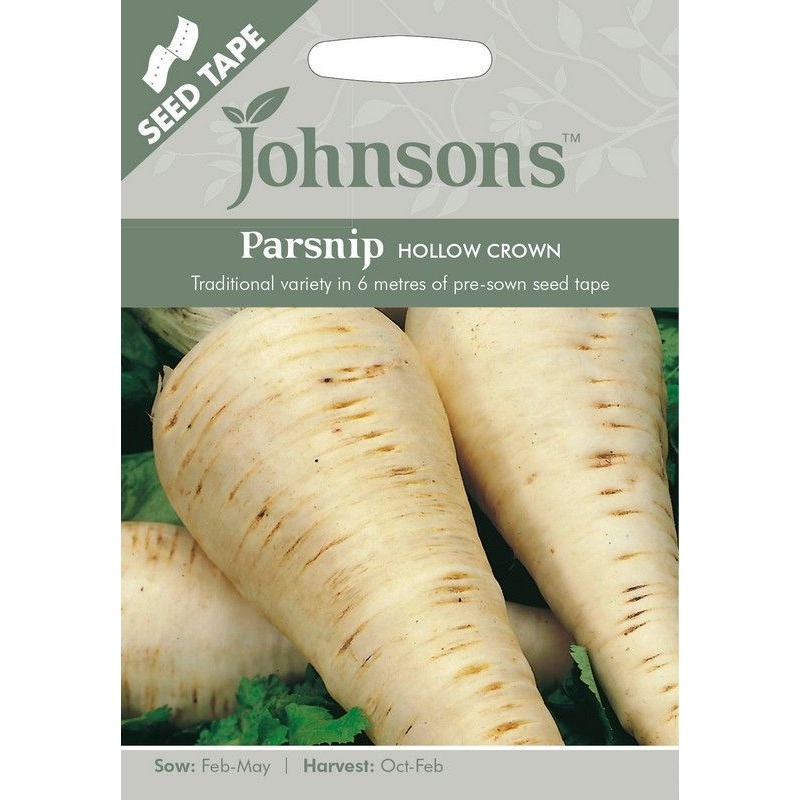 Johnsons Parsnip Hollow Crown Seeds
