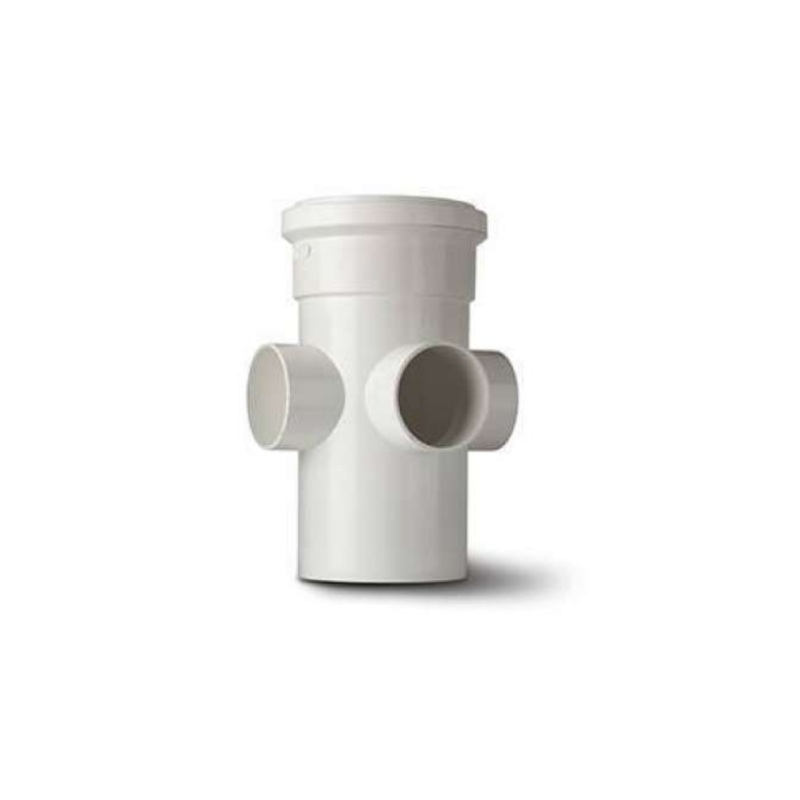 Polysoil 110mm Single Boss Pipe (Requires Boss Adaptor)- Polypipe (White) – SJ454W