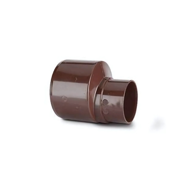 Polysoil 110mm x 68mm Reducer Round Downpipe – Polypipe (Brown) – SD46BR