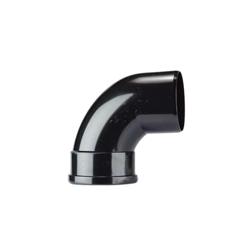 PolySoil 3in/82mm x 92 Single Socket Bend – Polypipe (Black) – SB309B