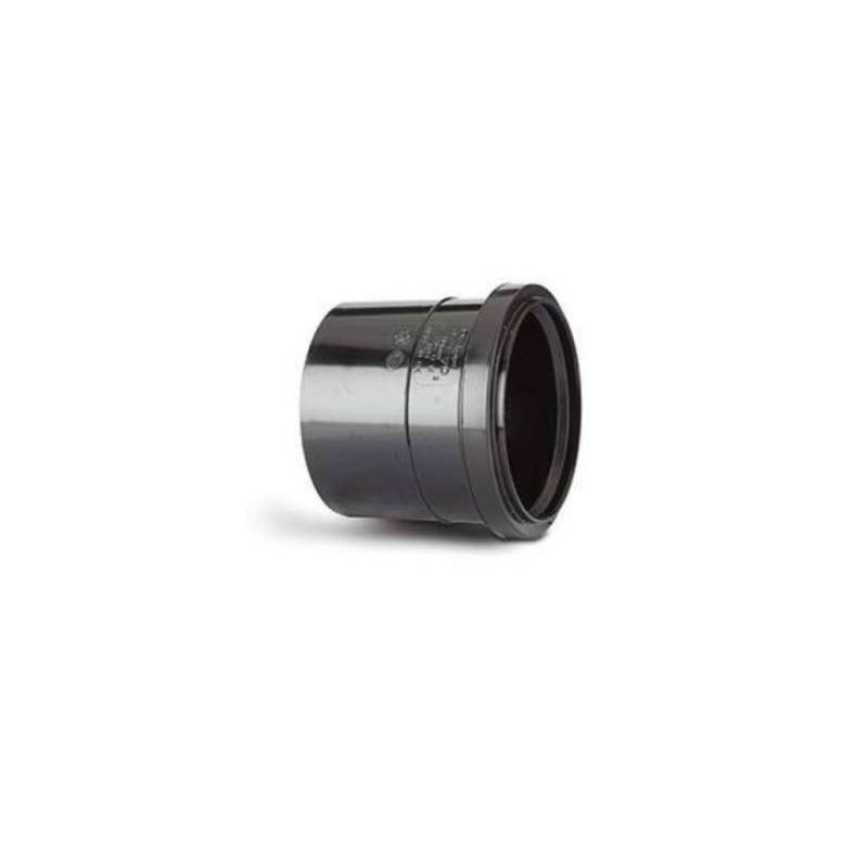 PolySoil 82mm Double Socket – Polypipe (Black) – SH34B