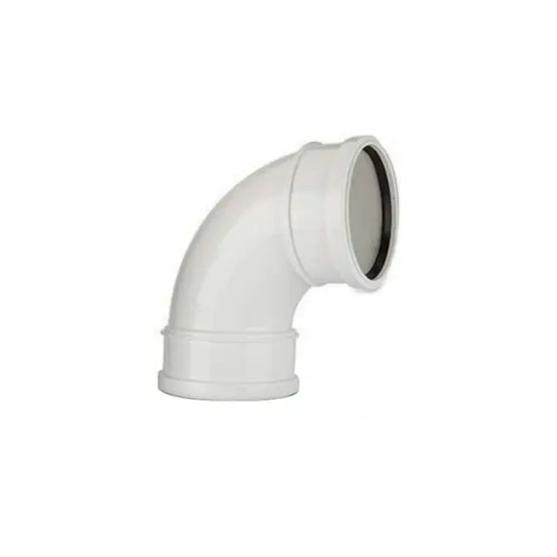 110mm x 92.5 Double-Socket Bend – Polypipe (White) – SB417W
