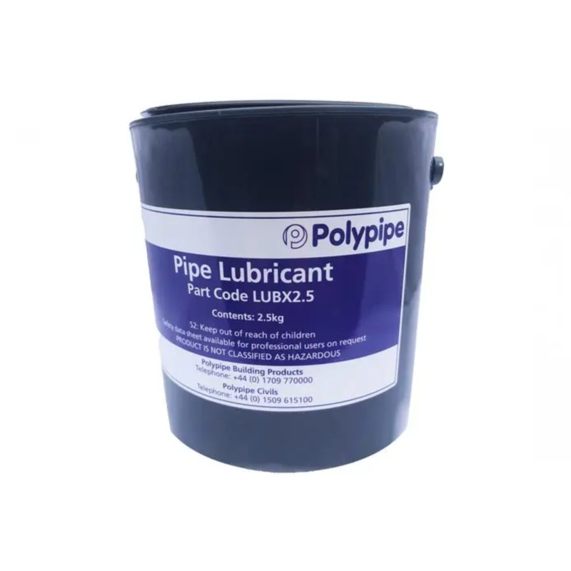 2.5kg Tub Lubricant – Polypipe – LUBX2.5