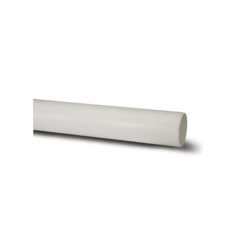 50mm x 4m Soil Waste Pipe – Polypipe (White) – MU301W