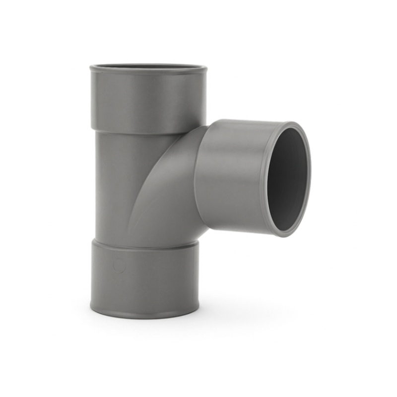 50mm x 90 Soil Swept Tee – Polypipe (Grey) – MU316SG