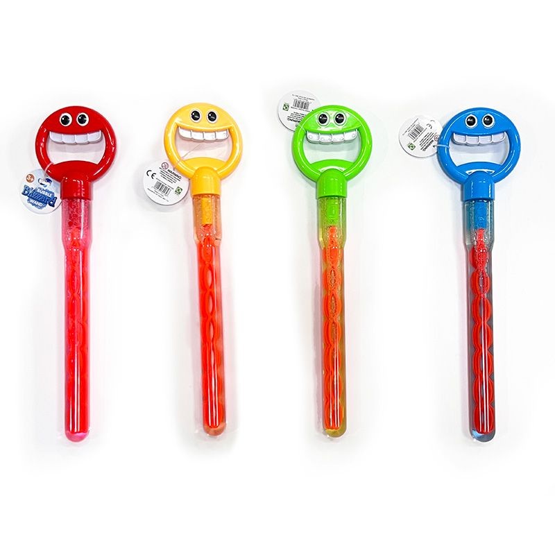 Bubble Blizzard Wand Happy Face – 44cm
