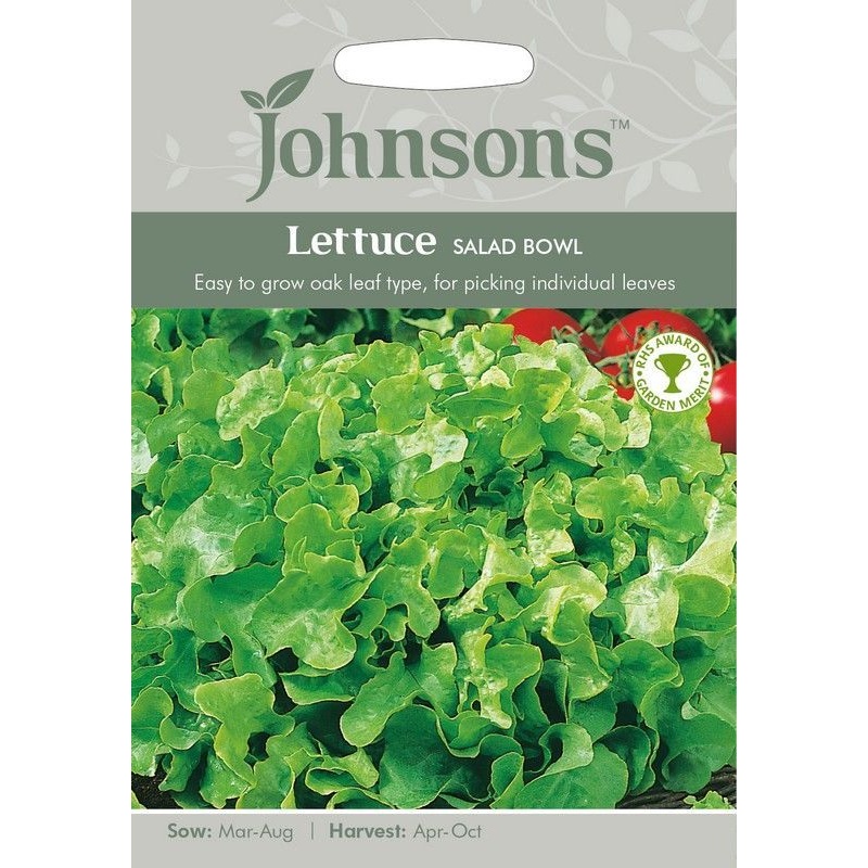 Johnsons Lettuce Salad Bowl Seeds