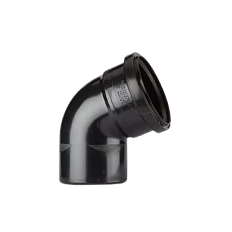 PolySoil 4in/110mm x 112 Single Socket Bend – Polypipe (Black) – SB411B