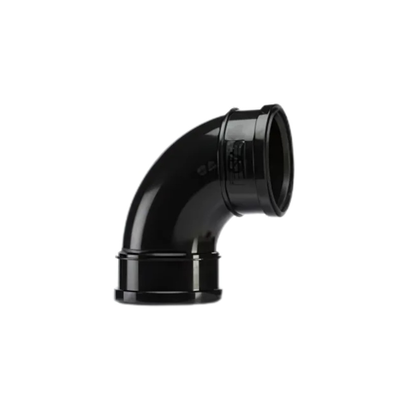 PolySoil 4in/110mm x 92 Double Socket Bend – Polypipe (Black) – SB417B