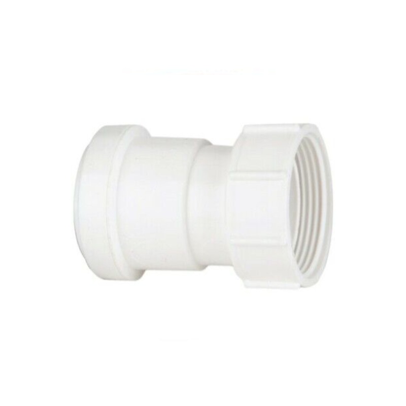 32mm Push-Fit Threaded Coupler – Polypipe Waste (White) – WP31W