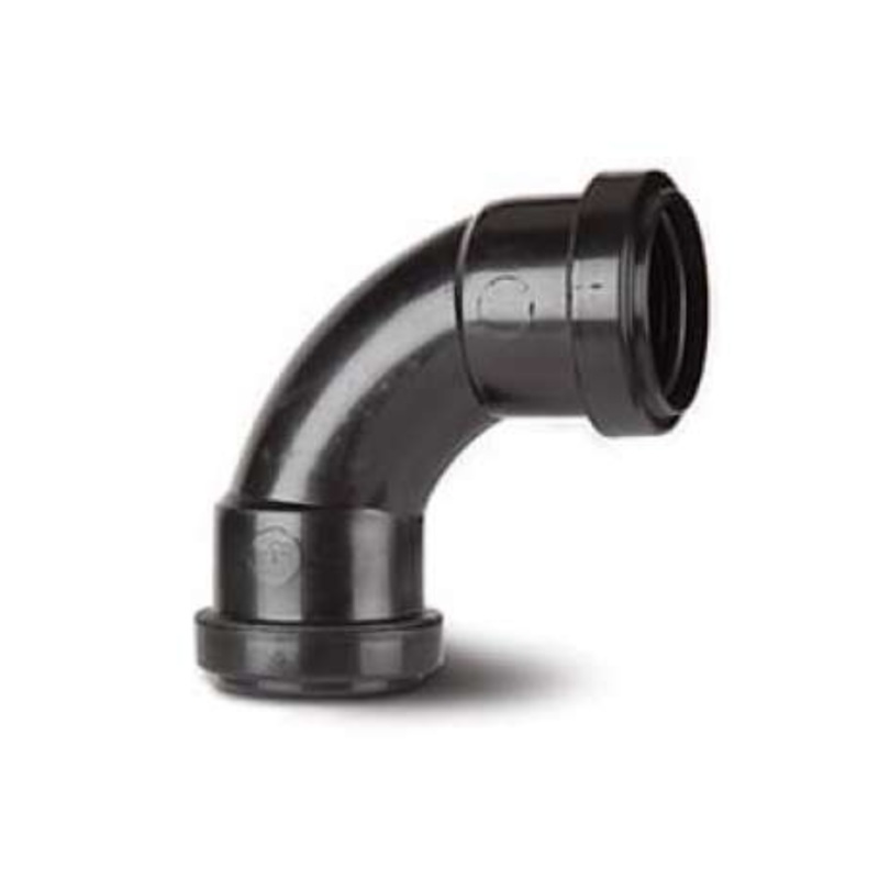 32mm x 91.25 Swept Bend – Polypipe (Black) – WP13B