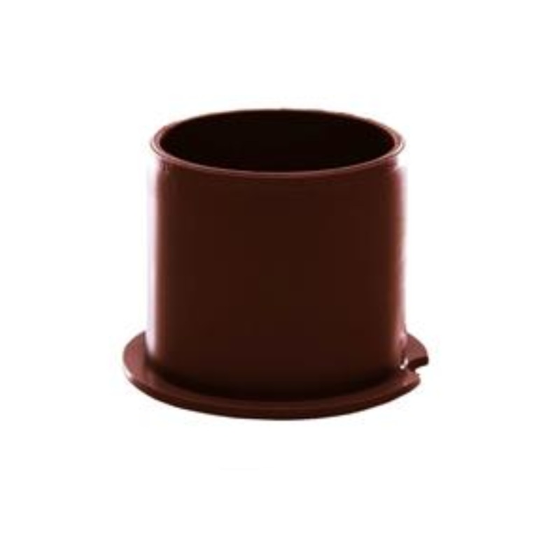 40mm Push-FIt Socket Plug – Polypipe Waste (Brown) – WP30BR