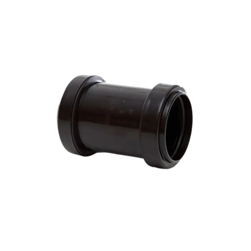 40mm Push-Fit Straight Coupling – Polypipe Waste (Black) – WP26B
