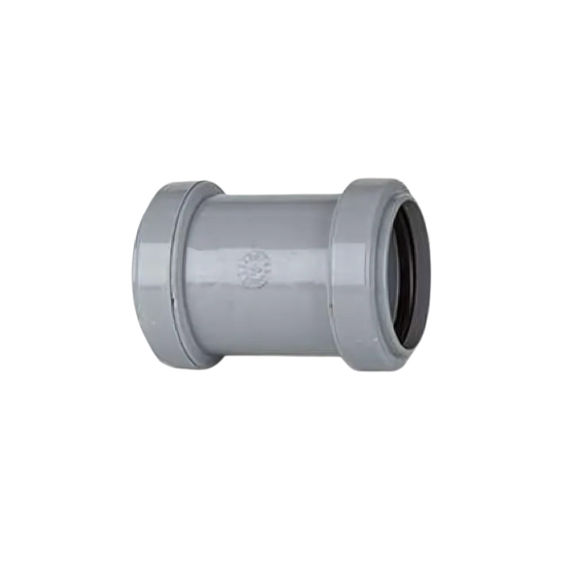 40mm Push-Fit Straight Coupling – Polypipe Waste (Grey) – WP26G