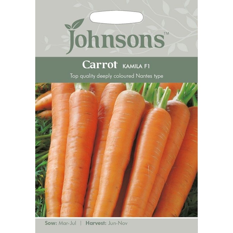 Johnsons Carrot Kamila F1 Seeds
