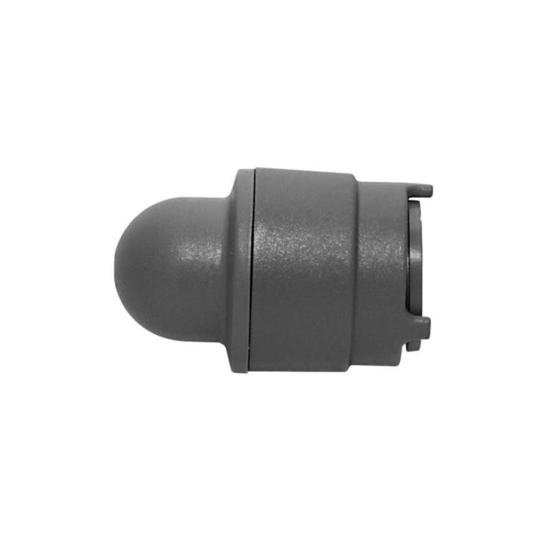 PolyPlumb 15mm Demountable Socket Blank Ends – Polypipe (Grey) – PB6915