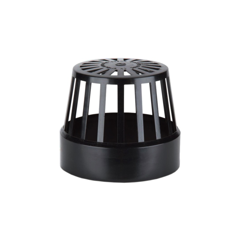 PolySoil 110mm Vent Terminal – Polypipe (Black)  SV42B