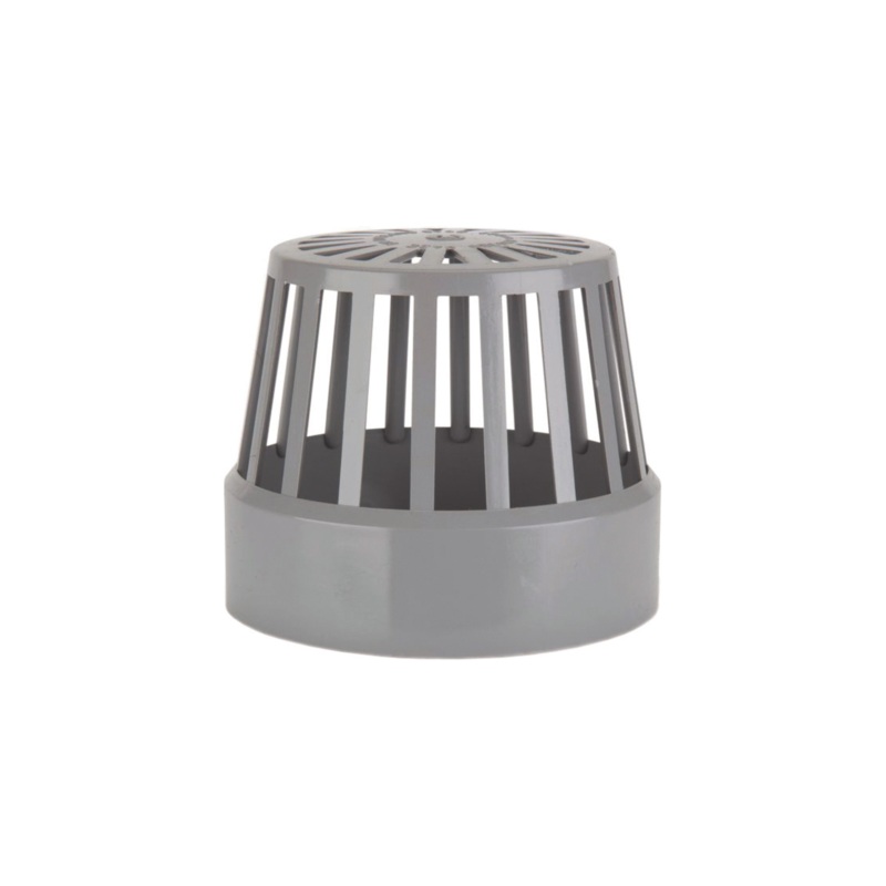 PolySoil 110mm Vent Terminal – Polypipe (Grey)  SV42G