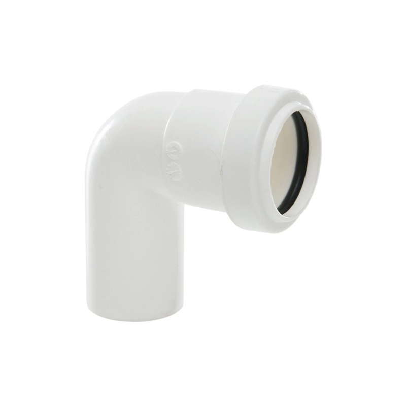 PolyWaste 32mm x 91.25 Swivel Bend – Polypipe (White) – WP23W