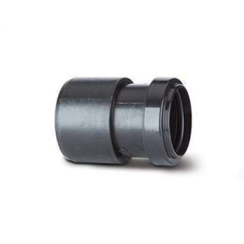 50mm x 32mm Waste Push-Fit Reducer – Polypipe (Black) – WP70B