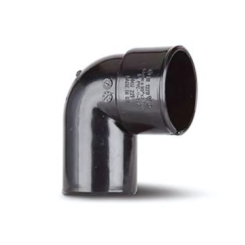 50mm x 90 Conversion Bend – Polypipe (Black) – MU321B