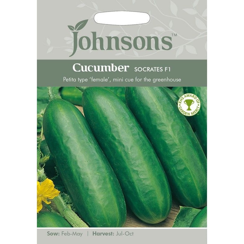 Johnsons Cucumber Socrates F1 Seeds