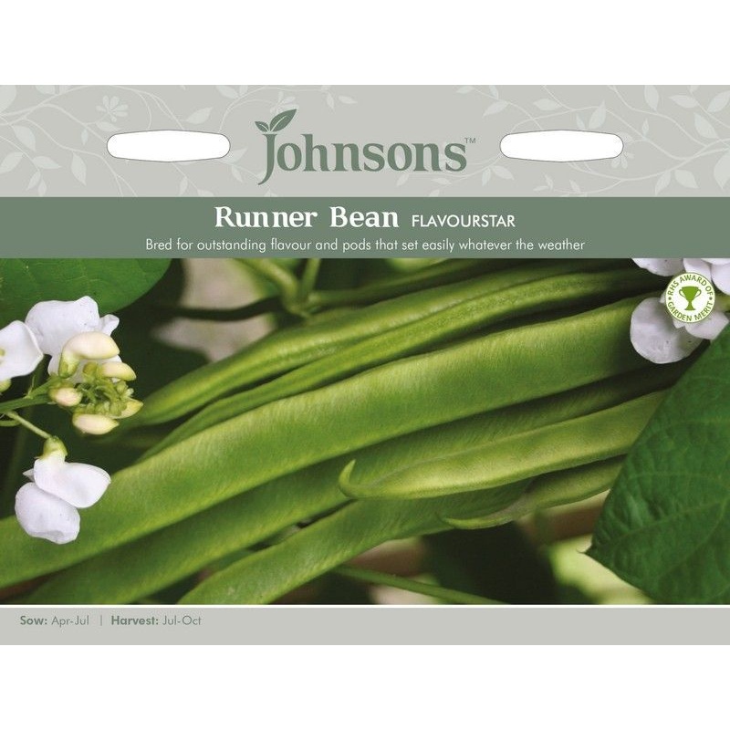 Johnsons Runner Bean Flavourstar Seeds