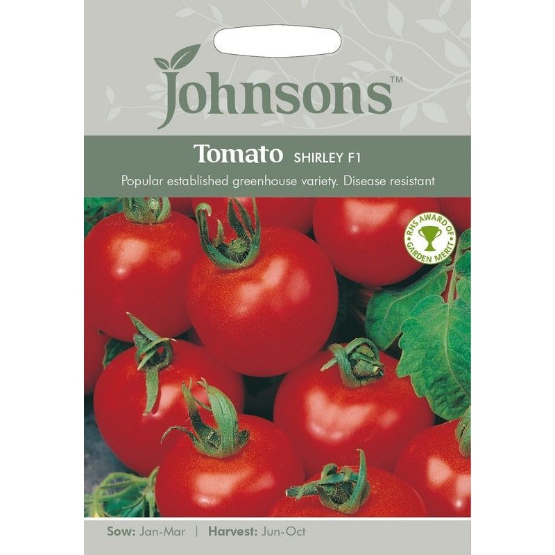 Johnsons Tomato Shirley F1 Seeds