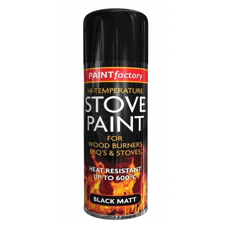 Paint Factory Hi-Temperature Paint 400ml – Black